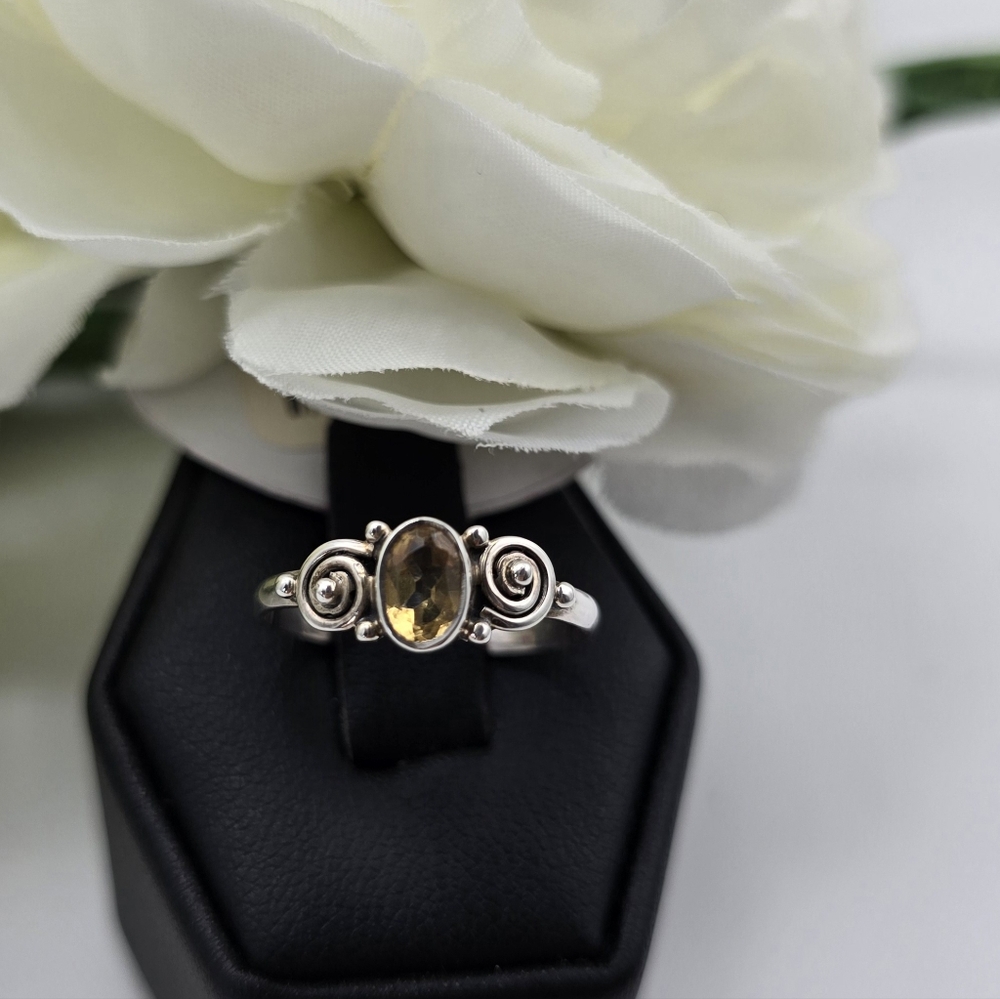 🥰 COSMIC SWIRL STERLING SILVER RING - Picture 5 of 6